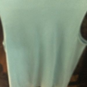 J Jill Island Blue Tank Top size L NWT’s.